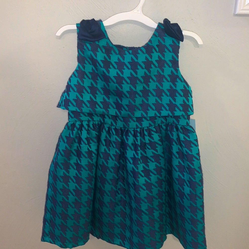 NWT Cat and Jack plaid dress 4T